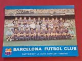 Foto fotbal - FC BARCELONA (sezonul 1988-1989) dimensiuni mari 20x15 cm