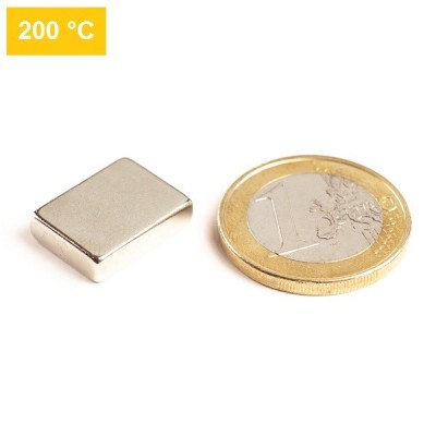 Magnet neodim bloc, 16x12x4 mm, N35EH foto