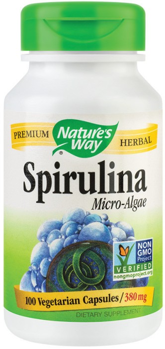 SPIRULINA MICRO-ALGAE 380MG 100CPS