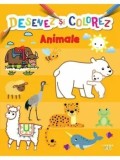 Animale. Desenez si colorez/***