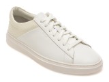 Cumpara ieftin Pantofi sport BOSS albi, 3591, din piele naturala
