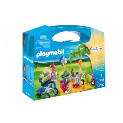 Set portabil Picnic in familie Playmobil foto