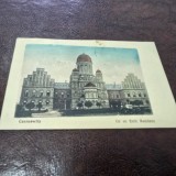 Carte postala Cernauti Palatul Elisabeta, 1921