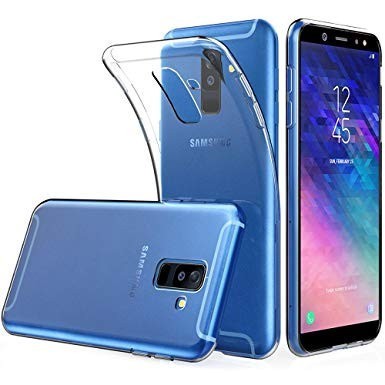 Husa Samsung Galaxy A6 Plus, Silicon TPU Slim Transparenta foto