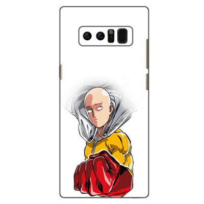 Husa compatibila cu Samsung Galaxy Note 8 Silicon Gel Tpu Model One Punch Man Saitama foto