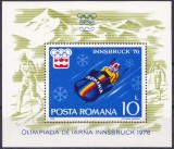 TSV % - 1976 LP 902 J.O. DE IARNA - INNSBRUCK, COLITA DANTELATA, MNH/** LUX, Nestampilat