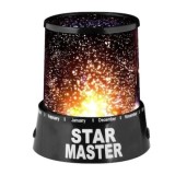 Lampa FOXMAG24 Proiector de Stele cu Alimentare 3 Baterii 1.5 V, Iluminare LED Multicolore, Compact, Negru
