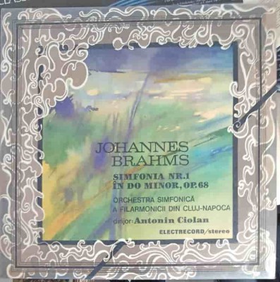 Disc vinil, LP. Simfonia Nr. 1 in Do Minor, Op.68-Johannes Brahms, Antonin Ciolan-243318 foto