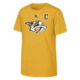 Nashville Predators tricou de copii Roman Josi #59 NHL Flat Captains Name &amp;amp; Number Short Sleeve Cotton - 170&ndash;176 cm (14&ndash;16 ani)