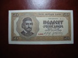 SERBIA 50 DINARI 1942 SUPERBA