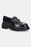 Steve Madden mocasini de piele Anabeth culoarea negru, cu platforma, 11004723