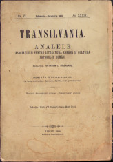 HST C2038 Revista Transilvania IV/1908 foto