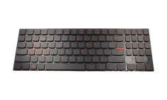 Tastatura originala Lenovo SN20M27498 SN20M27537 PK1313B4B00 PC5YB-US LCM16F8 neagra cu backlight foto