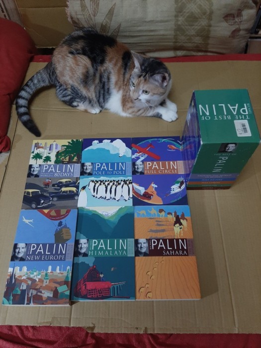 6 vol. The Best of Michael Palin (Sahara, Himalaya, Around the World in 80 Days, Pole to Pole, Full Circle, New Europe) - limba engleza