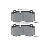 Set placute frana TEXTAR 2396001