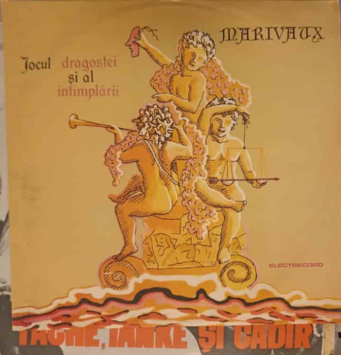 Disc vinil, LP. JOCUL DRAGOSTEI SI AL INTAMPLARII-MARIVAUX-161407