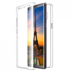 Husa Full TPU 360° (fata + spate) pentru Samsung Galaxy Note 8, Transparent