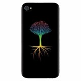 Husa silicon pentru Apple Iphone 4 / 4S, Tree 001