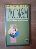ELEMENTE DE TAOISM de MARTIN PALMER