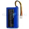 VHBW Baterie Blaupunkt D071-INR-CH-4S1P Proscenic INR18650-M25-4S1P for - 2600mAh, 14.4V, Li-ion