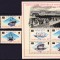DB1 Ins. Falkland 1986 Ameripex SS Great Britain Vapor 4 v. + SS MNH