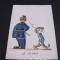Carte Poștală Umoristică Vintage Franța &ndash; &quot;Le Mimas&quot;, Ilustrație R. Genestoux