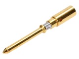 Pin tată cupru aurit 2,5mm&sup2; 14AWG Han D&reg; HMC crimpat
