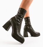 Cumpara ieftin Botine dama Rufus Verzi