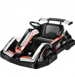 Cumpara ieftin Masinuta-Kart electric pentru copii 3-11 ani, Racing 90W 12V 7Ah, telecomanda, culoare Alb