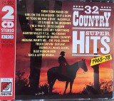 CD # 2XCD Various &ndash; 32 Country Super Hits 1965-78 -FATBOX- (VG+)