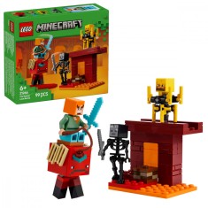 LEGO Batalie deasupra lavei in Nether Quality Brand foto