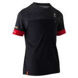 Tricou Fotbal FF100 Belgia Negru Copii, Kipsta