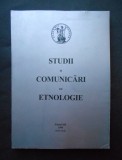 Studii si comunicari de etnologie - Academia Romana - Tomul XII, 1998 Sibiu