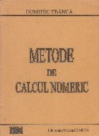 Metode de calcul numeric foto