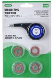 Set tresa cupru pentru decositorit DESOLDERING WICK ZD-181-4A 2.0mm x 1.5m, Oem