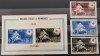 Romania Crucea Rosie 1943: Colita + Seria 3 Timbre SV. Timbre Romania 1901-1950