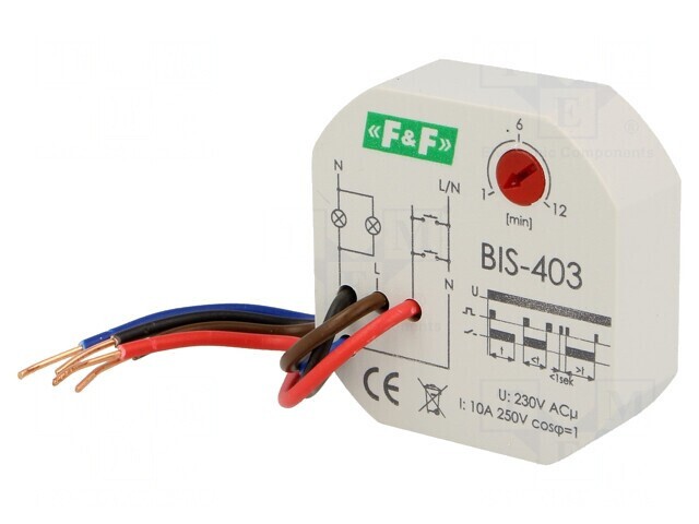 Releu Bistabil de Impulsuri NO 10A IP20