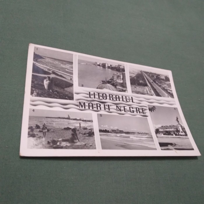 CARTE POSTALA - LITORALUL MARII NEGRE CIRCULATA