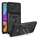 Husa pentru Samsung Galaxy A21s - Techsuit CamShield Series - Black