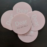 Cumpara ieftin Felicitare rotunda Dear, You are no. 1, SaraTremo