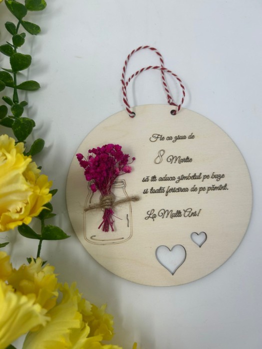 Tablou cu flori,8 martie