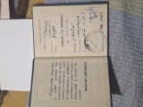 Lot livret militar + carnet membru &ndash; perioada comunistă, documente originale