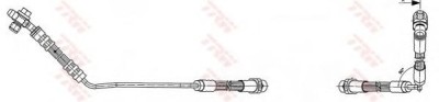 Conducta / cablu frana MAZDA TRIBUTE (EP) (2000 - 2008) TRW PHD490 foto