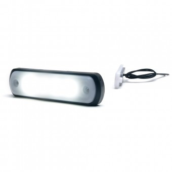 LAMPA GABARIT LED 1343 W189N, 12V-24V, POZITIE ALB WAS foto