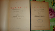 Capitalul vol.3 /partea 1+2/cartea a treia /922pagini- K.Marx foto