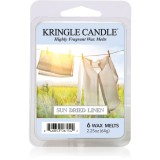Kringle Candle Sun Dried Linen ceară pentru aromatizator 64 g