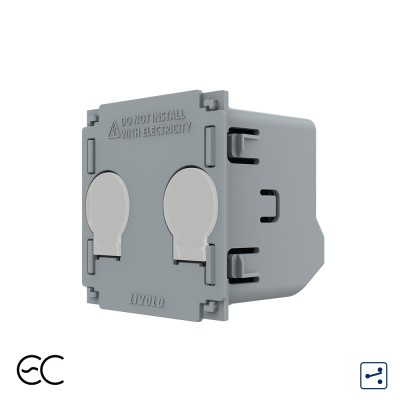 Modul Intrerupator Dublu Cap Scara / Cruce cu Touch LIVOLO - Protocol ZigBee EC SmartElectro IntelligentHouse foto