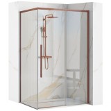 Cabina de dus SOLAR Copper Brush 120x90cm