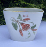 Vas din portelan fin german ROSENTHAL, suport pentru scobitori, Decorative