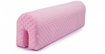 Margine de siguranta pentru pat Totsy Baby, pentru Copii, 90 cm, roz - RESIGILAT foto
